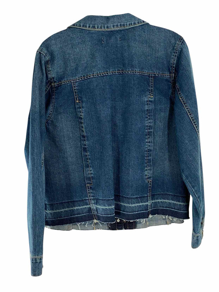 Artisan Crafted Size XL Medium wash Denim Button Up Jacket