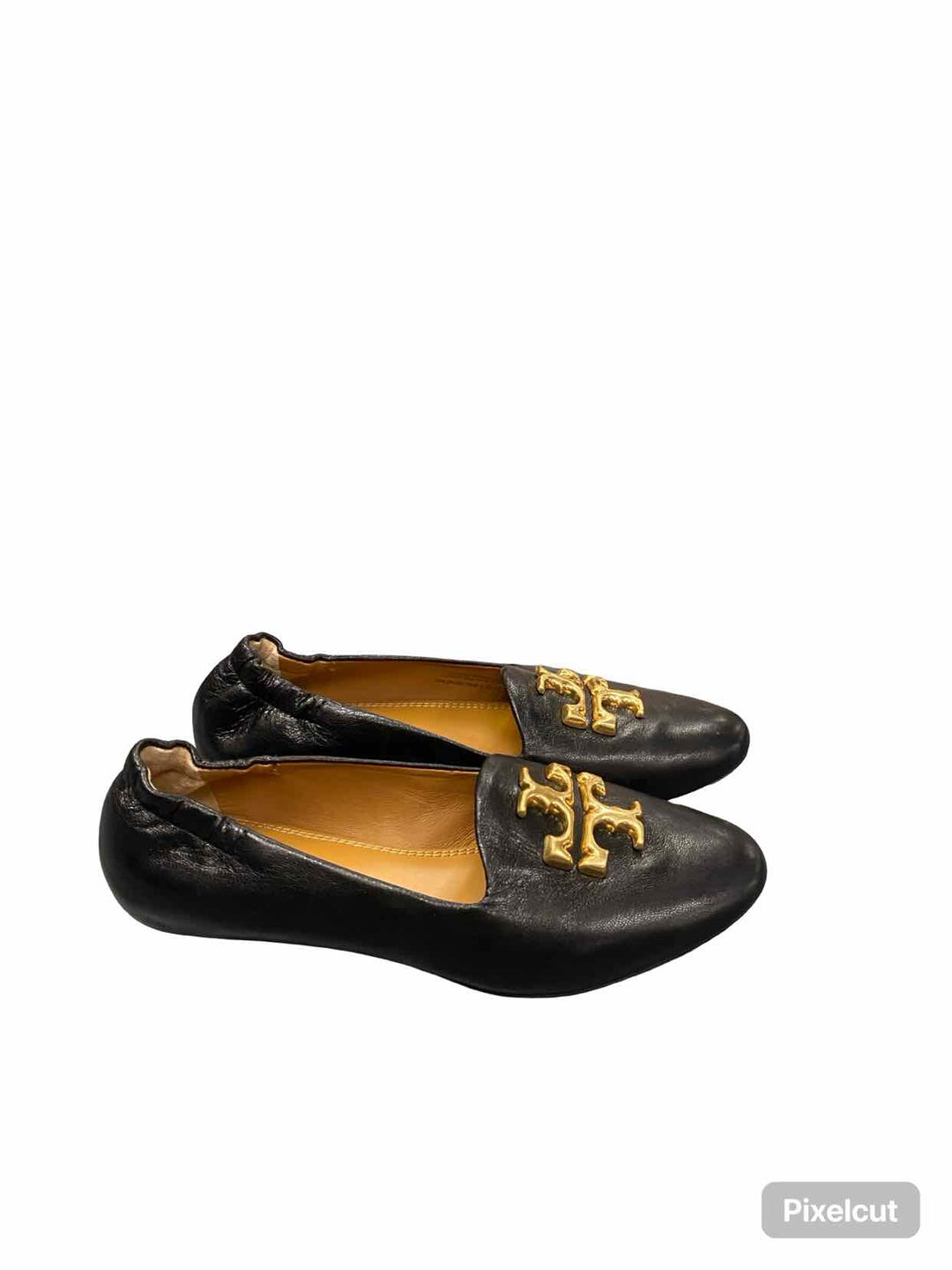 Tory Burch Shoe Size 5.5 Black Leather Flats