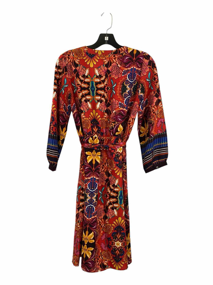 LTB Size S Orange Multi Dress