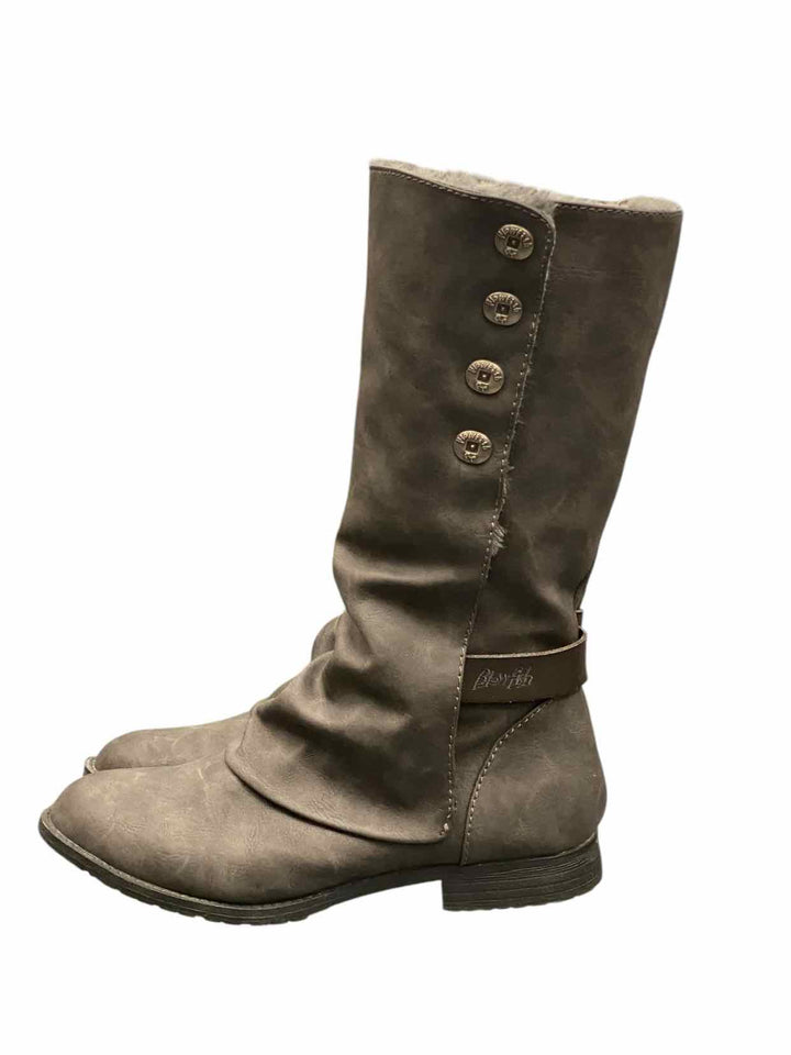 Blowfish Shoe Size 9 Grey Boots(knee)