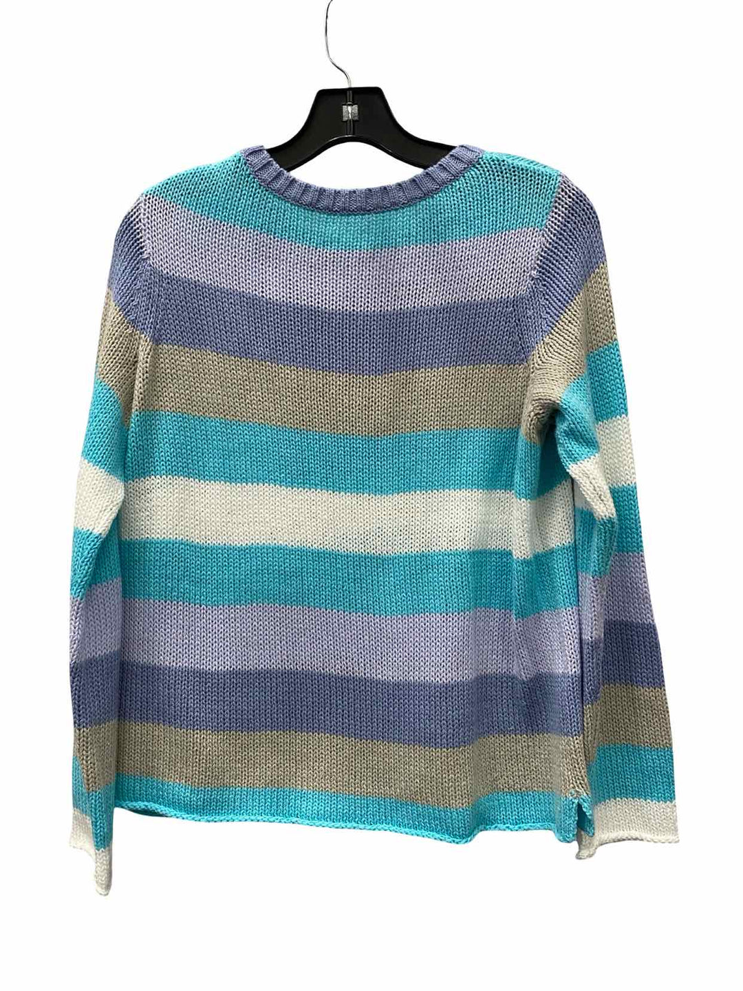 Unknown Brand Size M Blue Purple 60% Cotton Sweater