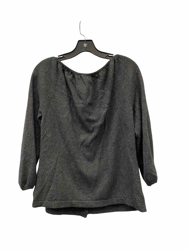 Ann Klein Size XL Grey 100% cashmere Sweater