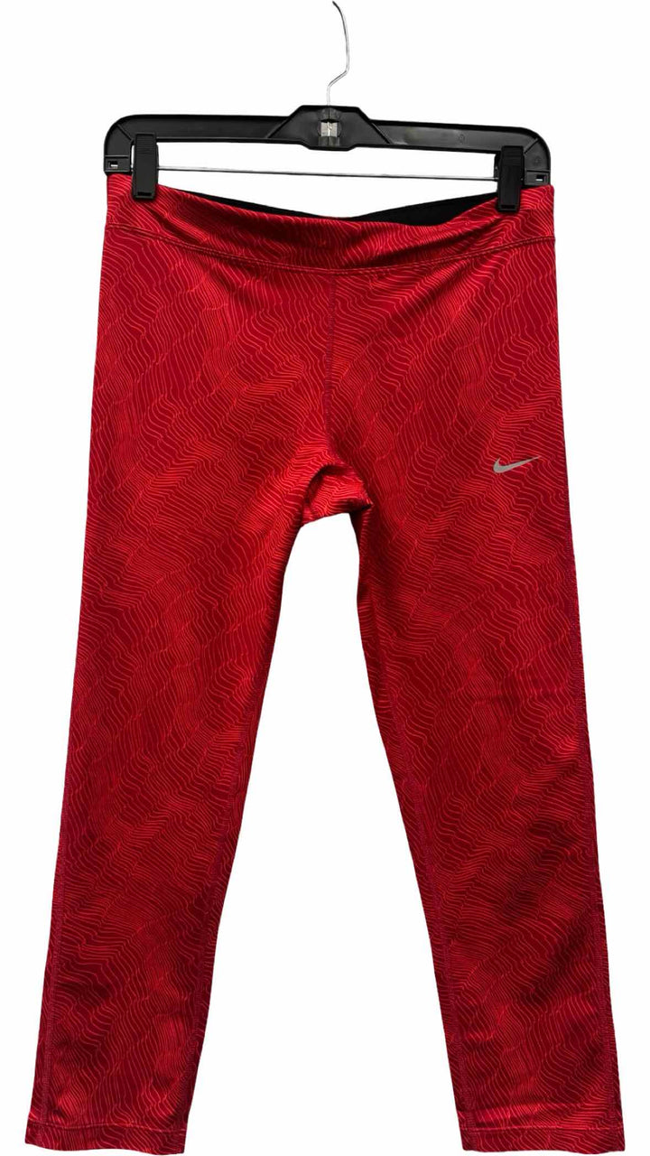 Nike Size M Red Black Print Athletic Pants