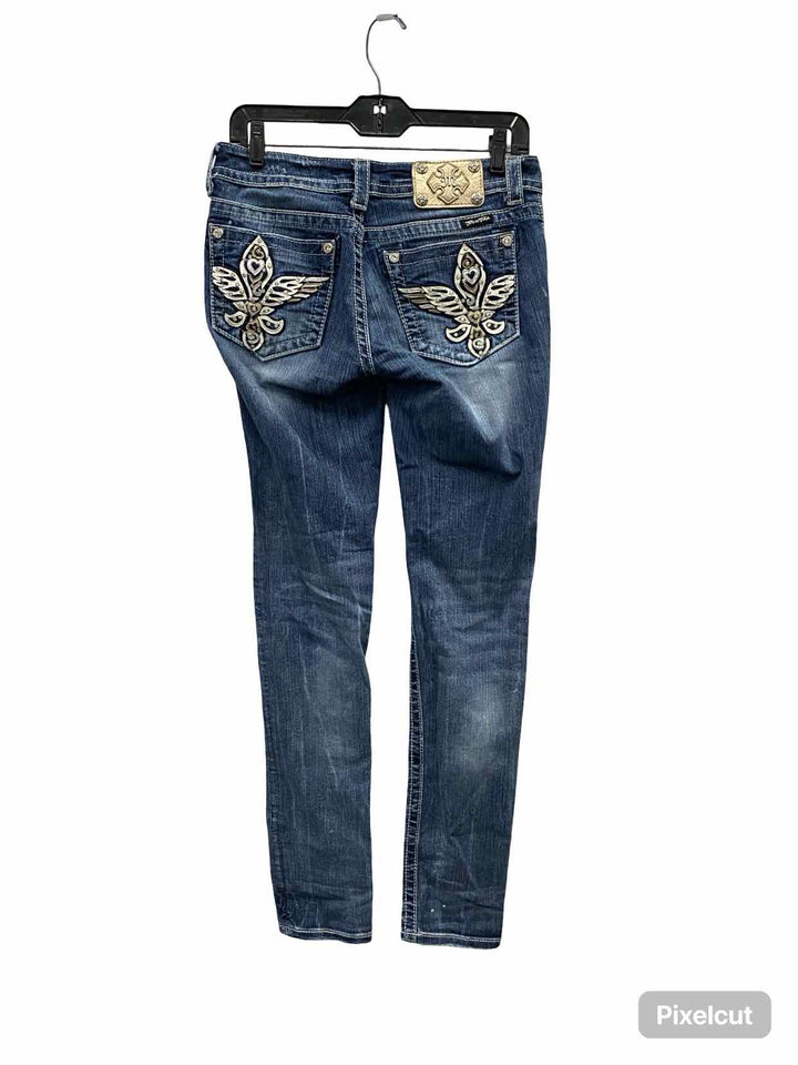 Miss Me Size 28 Blue Skinny Jeans