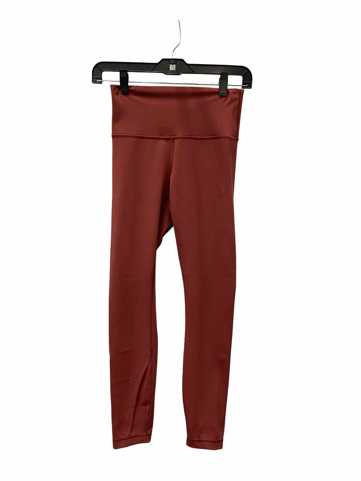 Lululemon Size 4 Red Athletic Pants