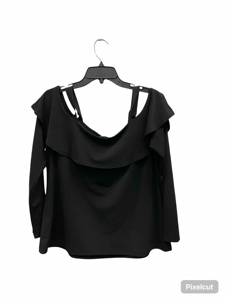 Banana Republic Size L Black Long Sleeve Shirts