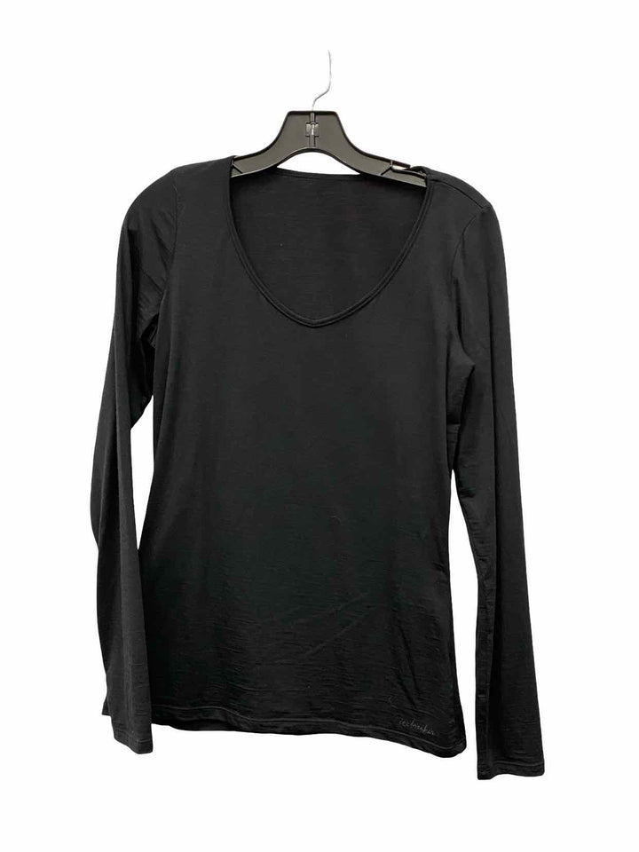 Icebreaker Size M Black Long Sleeve Shirts