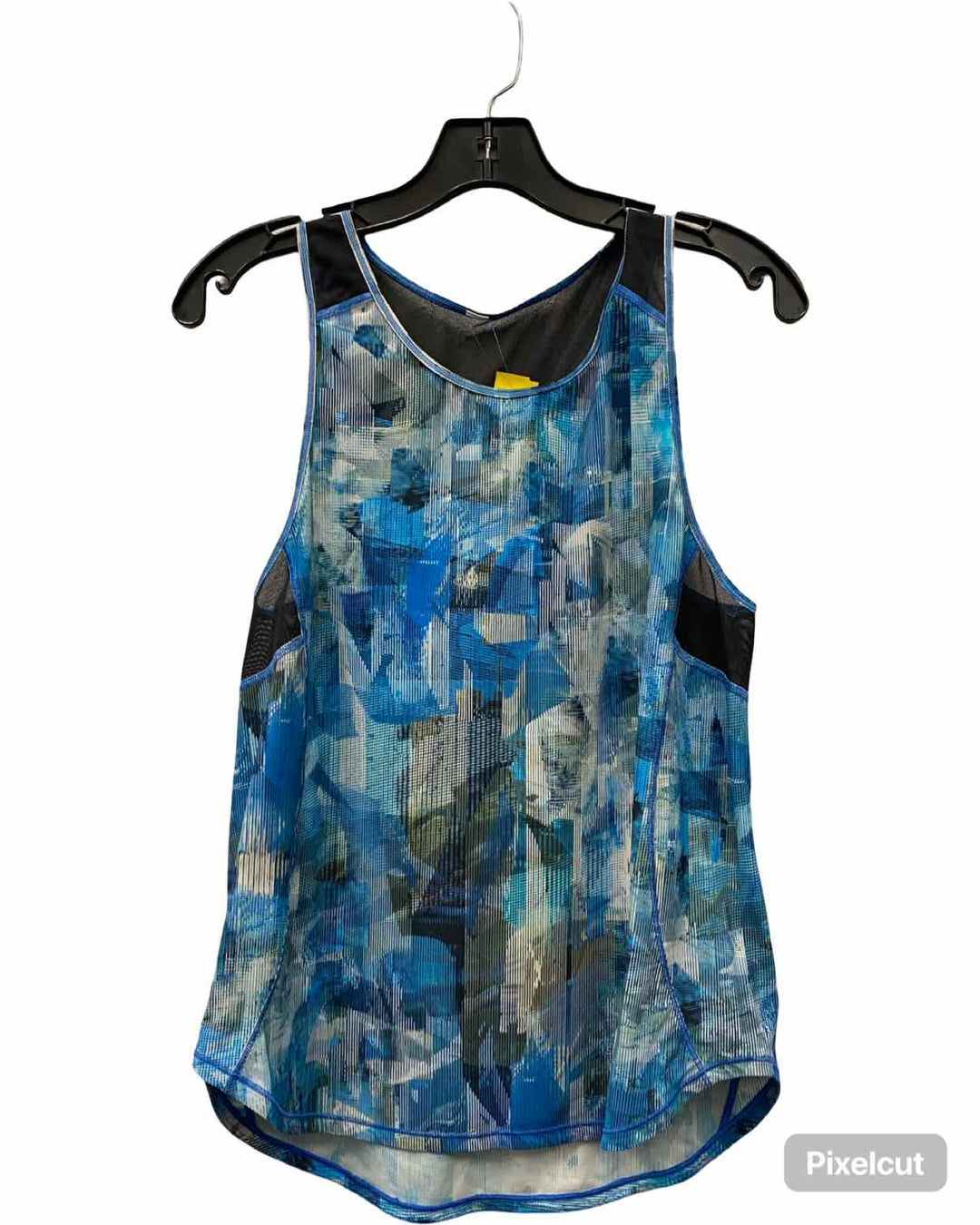 Lululemon Size xs/s Blue Black Athletic Tank Top
