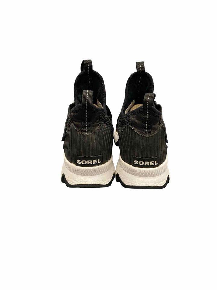 Sorel Shoe Size 7 Black Kinetic Sneakers