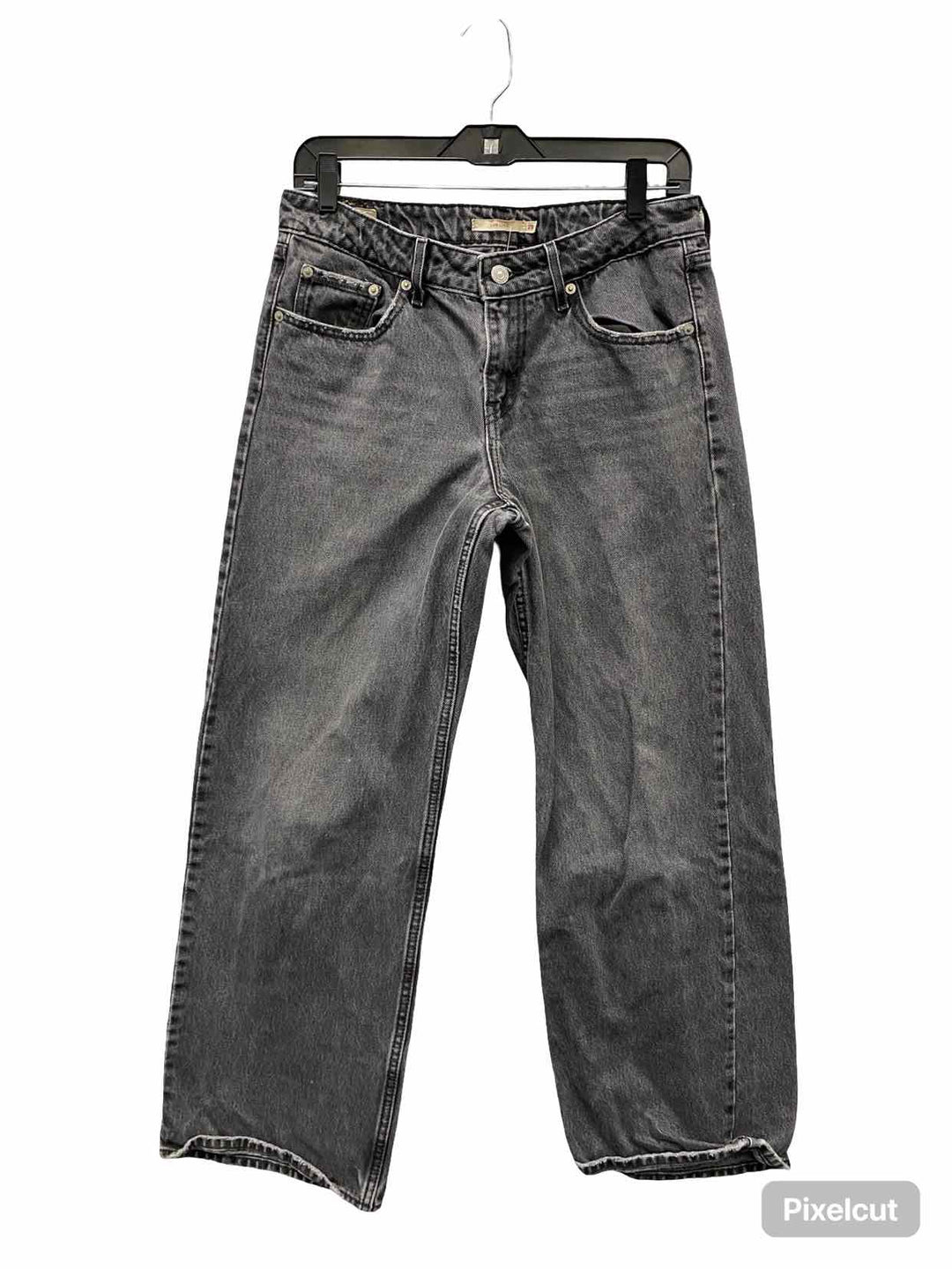 Levi's Premium Size 28 Black Low Loose Jeans