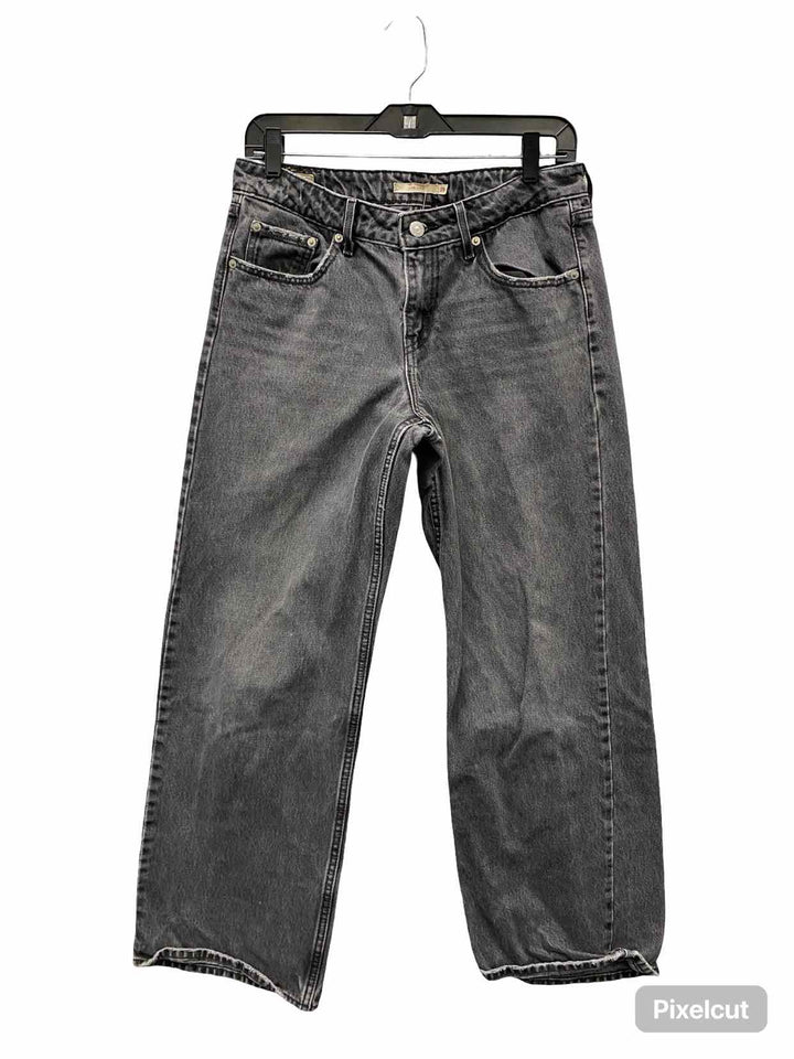 Levi's Premium Size 28 Black Low Loose Jeans