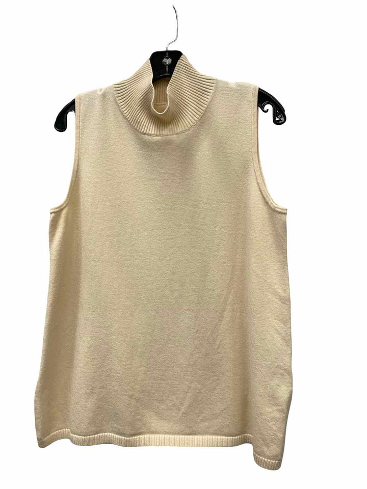 Wynne Layers Size L Cream Tank Top