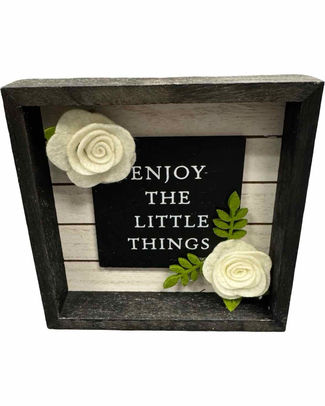 Enjoy the Little Things Sign Home Decor
