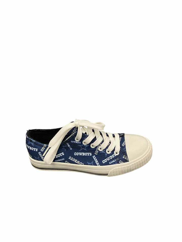 Foco Shoe Size 7 Blue White Dallas Cowboys Sneakers