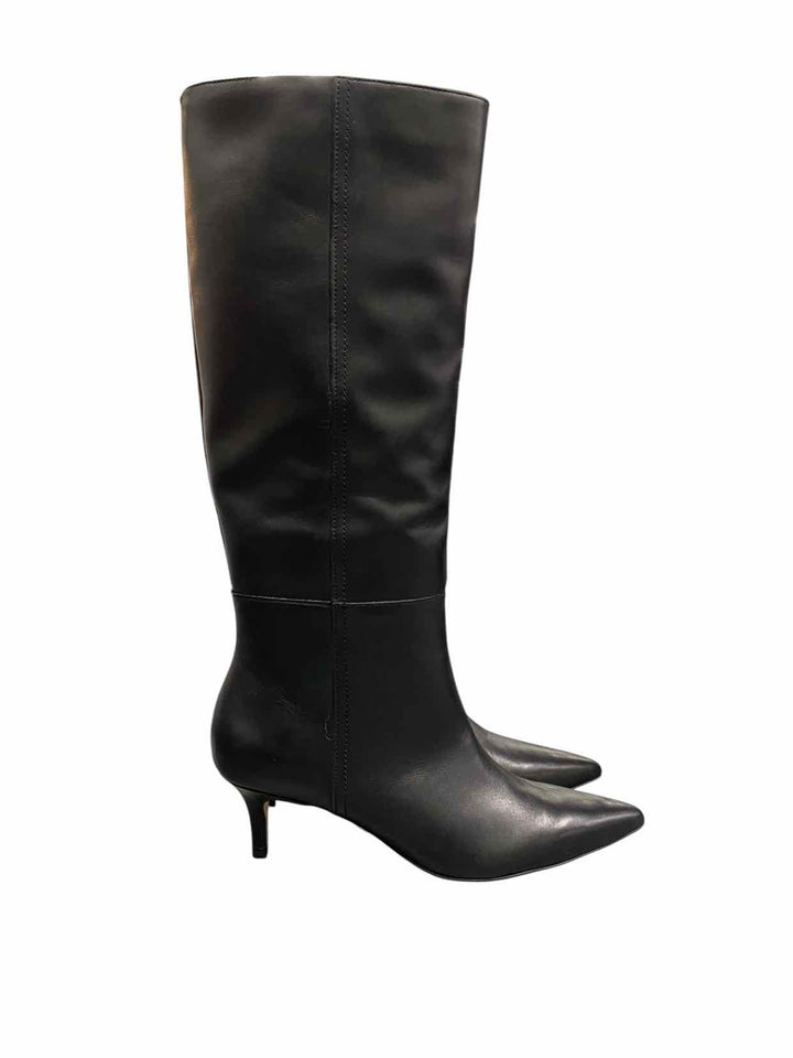 Nordstrum Shoe Size 9.5 Black Leather Boots(knee)