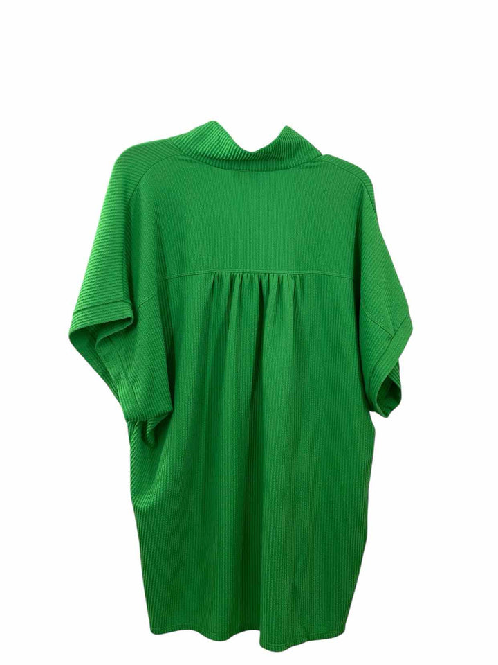 Blumin Apparel Size XL Green Short Sleeve Shirts