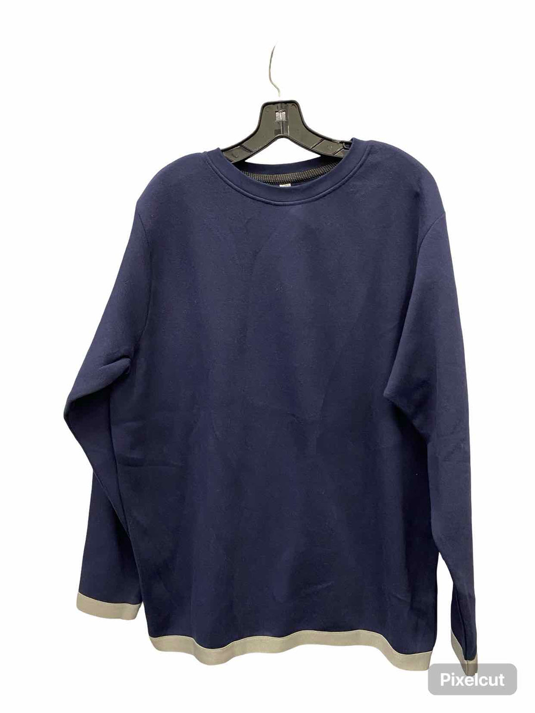 The Grind Size XL Navy White Long Sleeve Shirts
