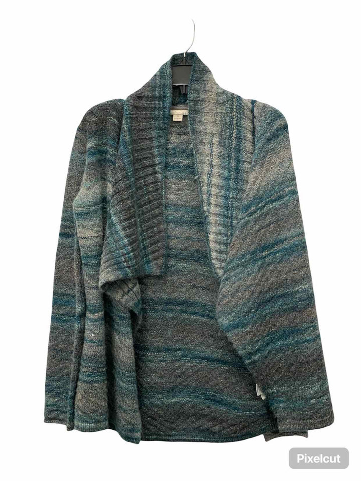 Royal Robbins Size S Gray Blue Cardigan Sweater