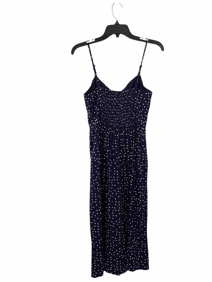41 Hawthorn Size XS Navy Polka Dot Dress