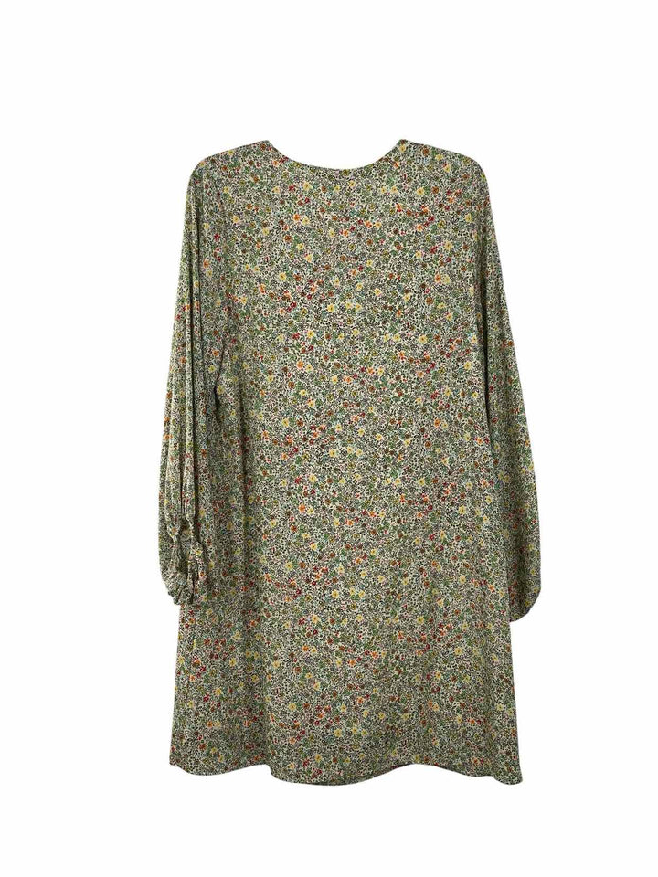 Louna Size L White Multi Floral Dress