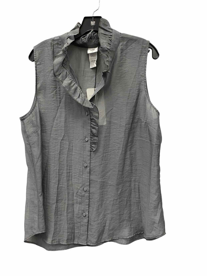 Cabi Size L Grey Tank Top