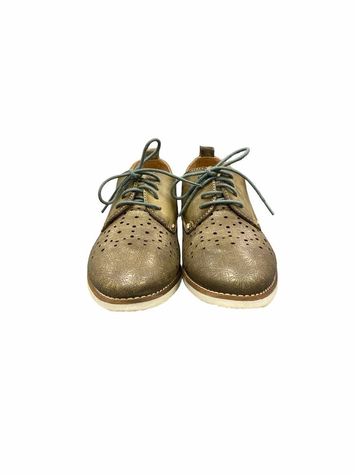 Pikolinos Shoe Size 36 Olive Royal Lace Up Low Heel Loafers