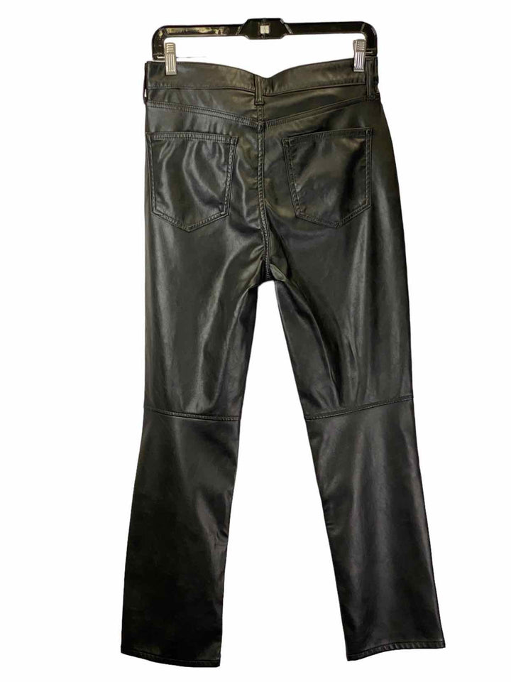 Gap Size 29 Black Polyurethane Pants