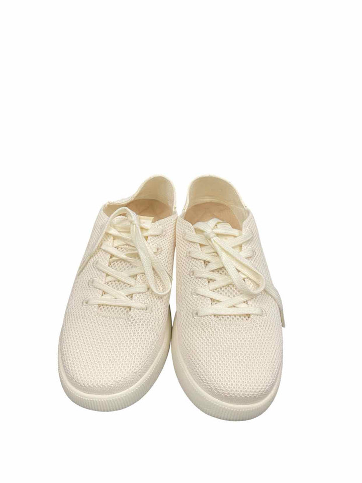 Reef Shoe Size 7.5 Cream Knit Neptune Sneakers