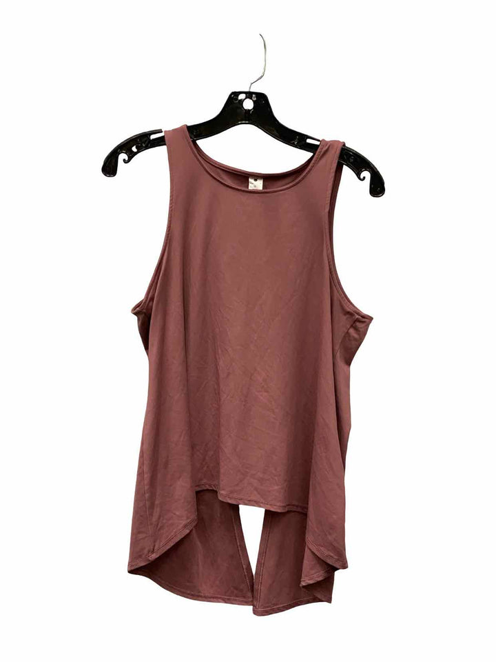 Yogalicious Size S Purple Athletic Tank Top