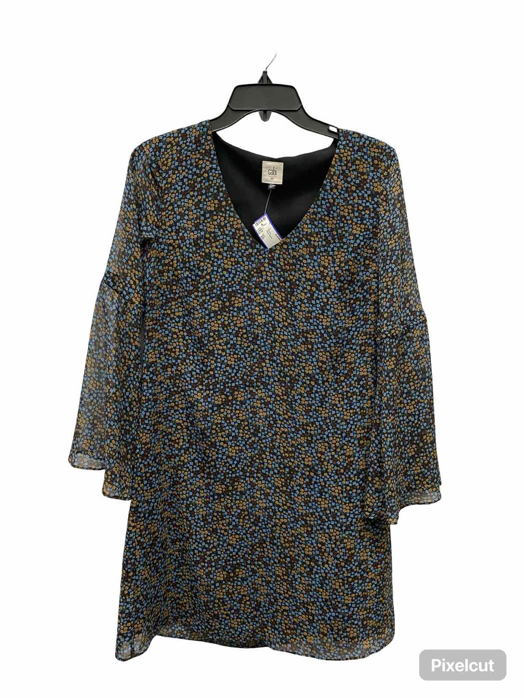 Cabi Size XS Blue Floral Dress