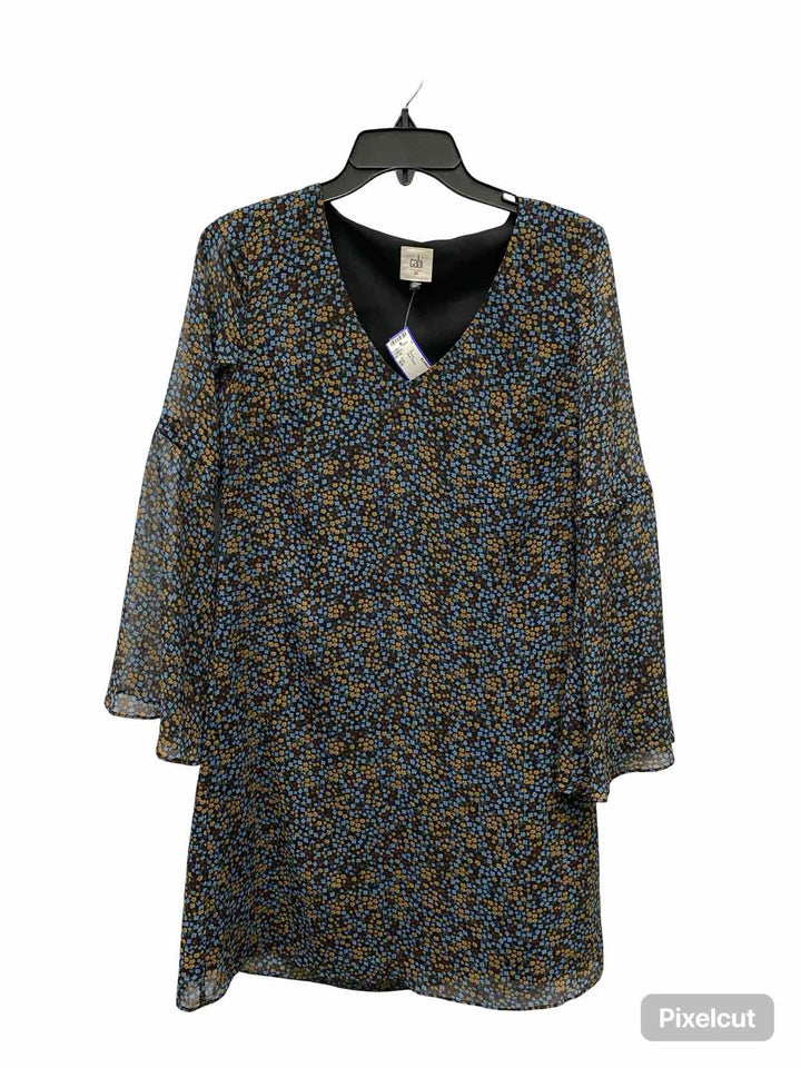 Cabi Size XS Blue Floral Dress
