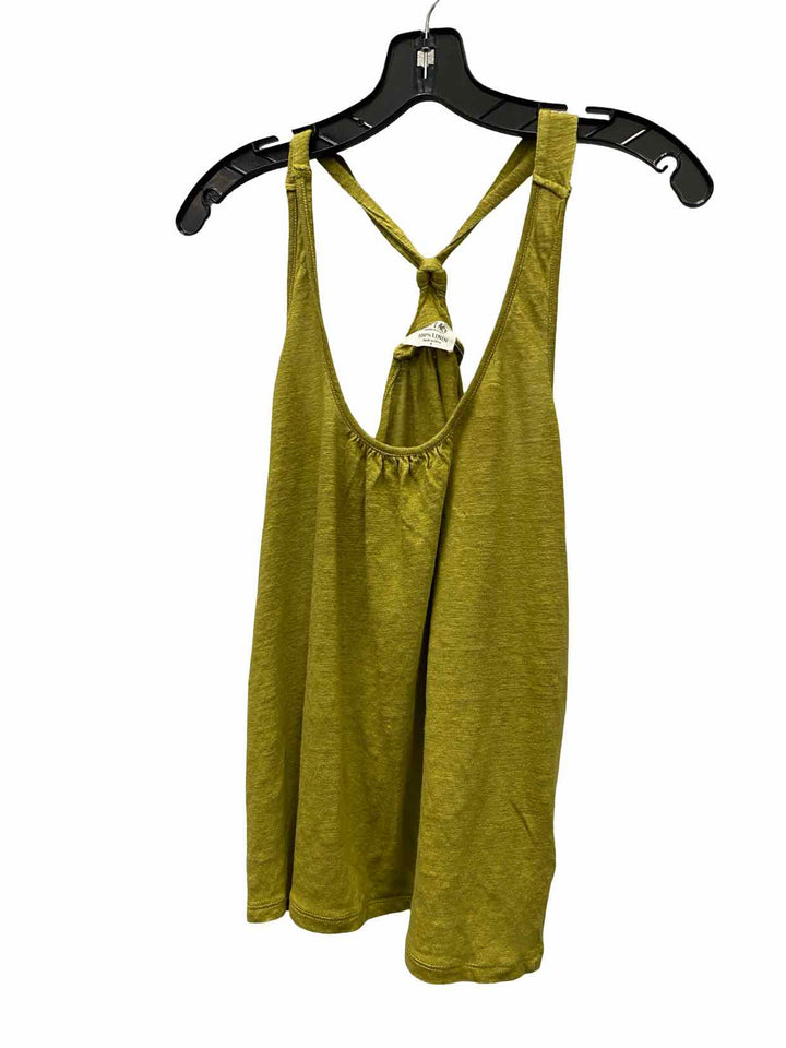 Fat Face Size 8 Green 100% Linen Tank Top