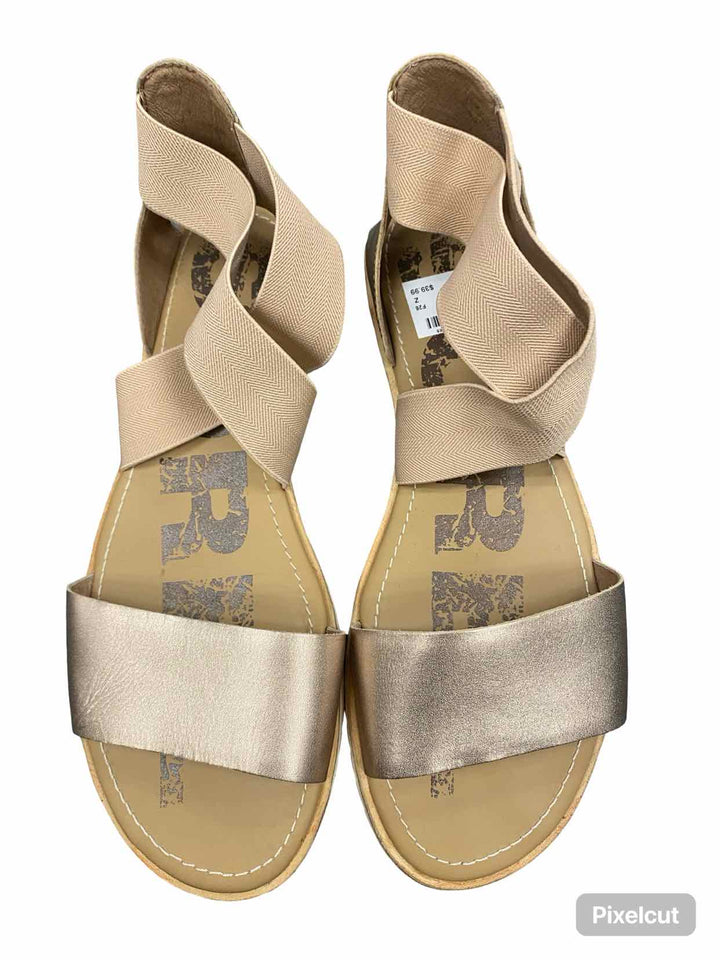 Sorel Shoe Size 9 Rose Gold Leather Ella II Slingback Sandals