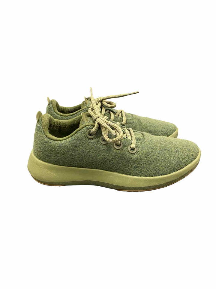 Allbirds Shoe Size 8 Green Wool Mizzle Sneakers