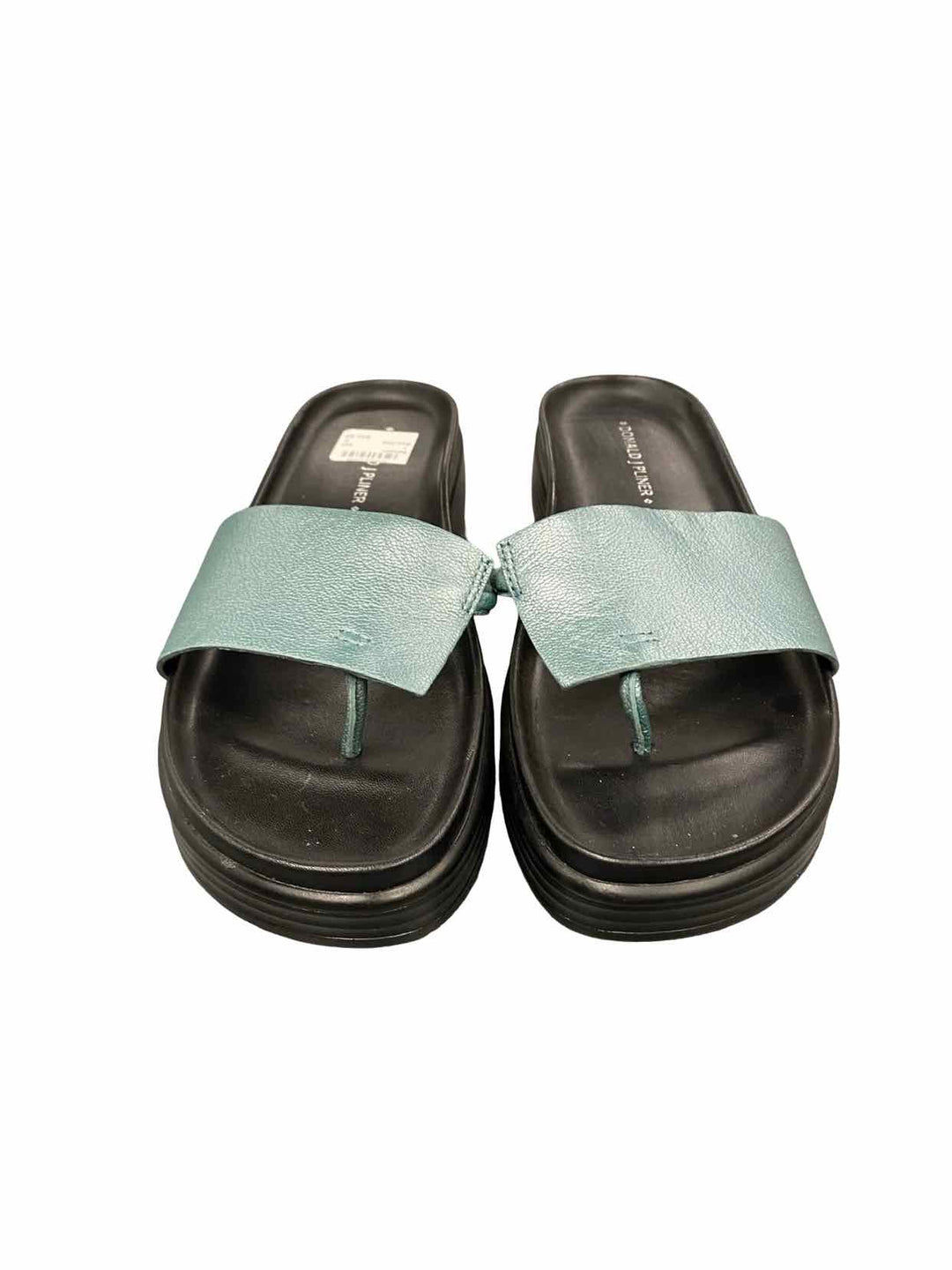 Donald Pliner Shoe Size 7 Blue Metallic FIFI Sandals