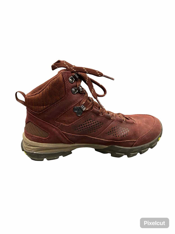 Vasque Shoe Size 10.5 Plum Leather Waterproof Boots(Ankle)