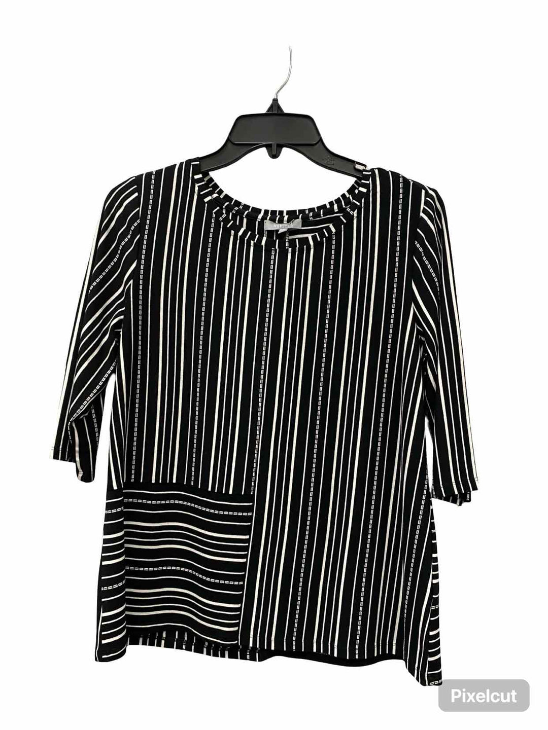 Habitat Size S Black White Print Short Sleeve Shirts