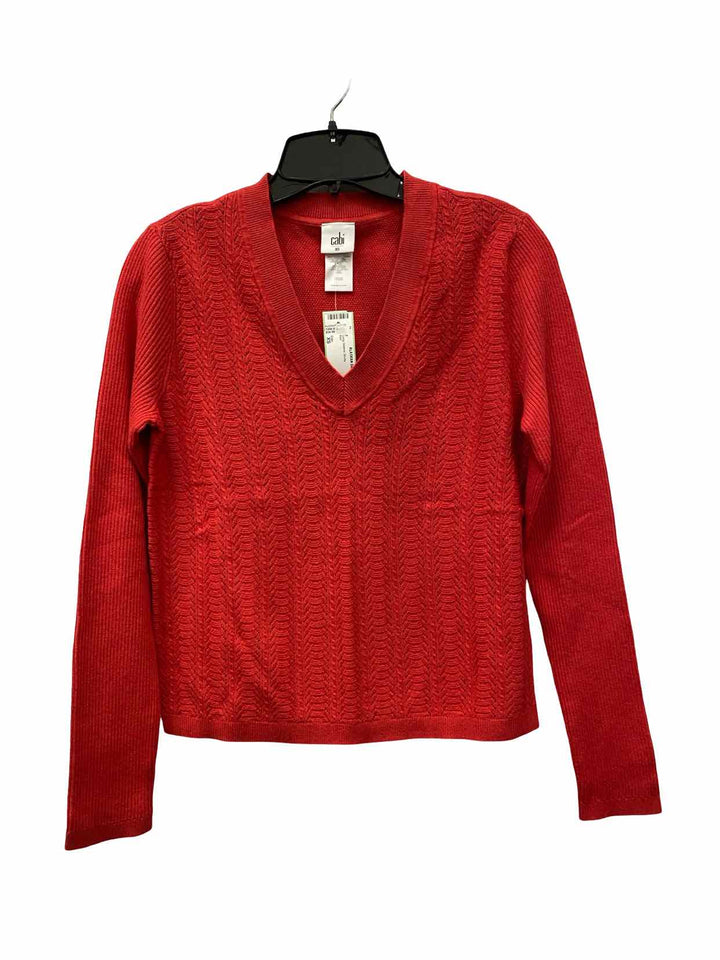 Cabi Size XS Red Long Sleeve Shirts