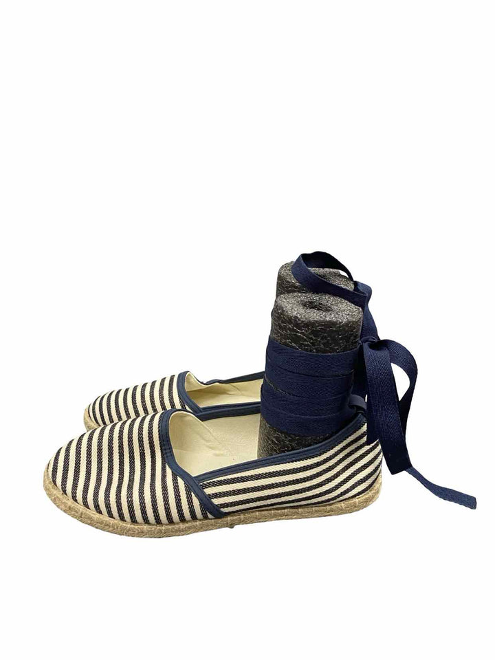 Unknown Shoe Size 7 Navy White Flats