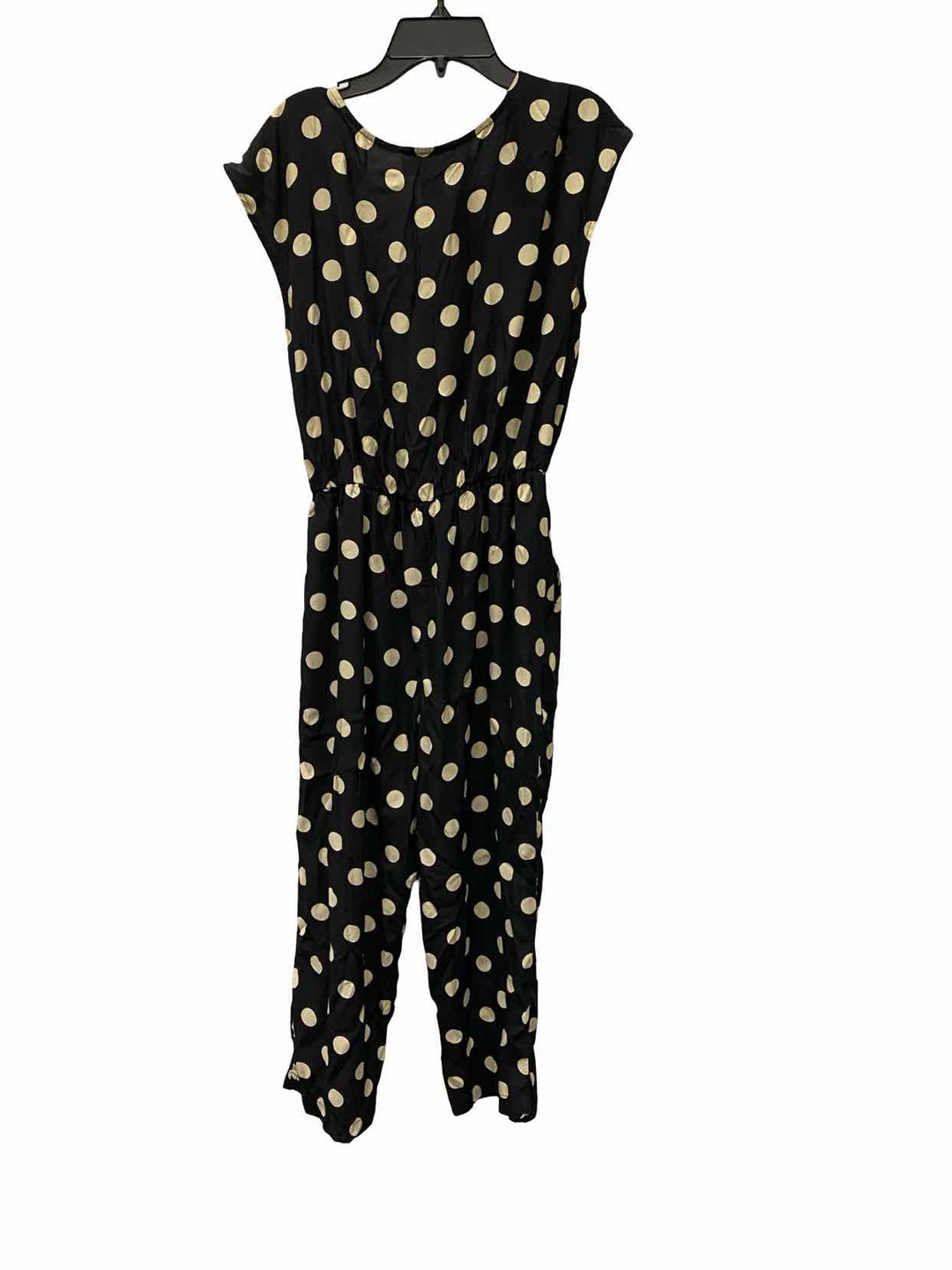 corey lynn caiter Size S Black Cream Poka dot Dress