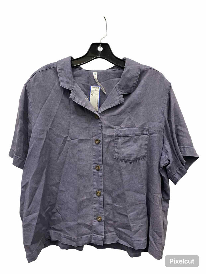 Kuhl Size XL Blue Short Sleeve Shirts