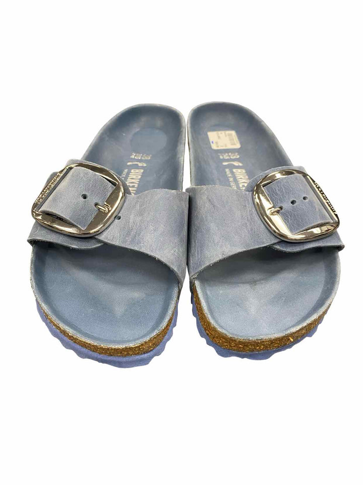 Birkenstock Shoe Size 38 Blue Madrid Big Buckle Sandals