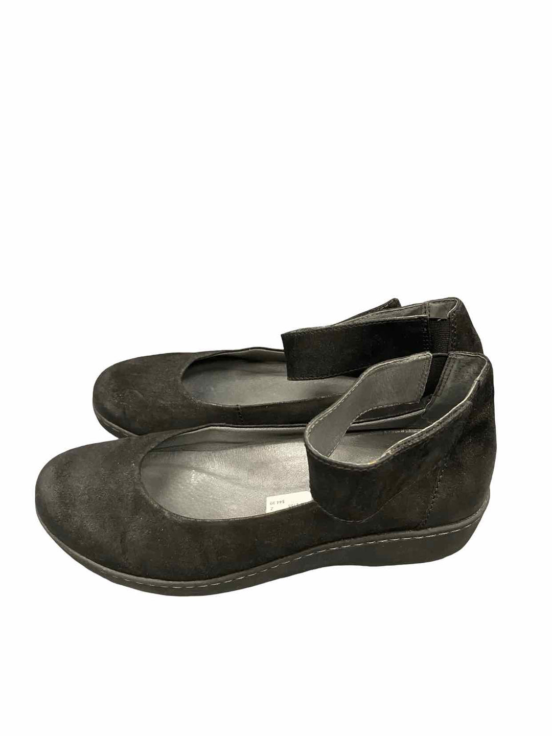 Dansko Shoe Size 40 Black Suede Mary Jane Flats