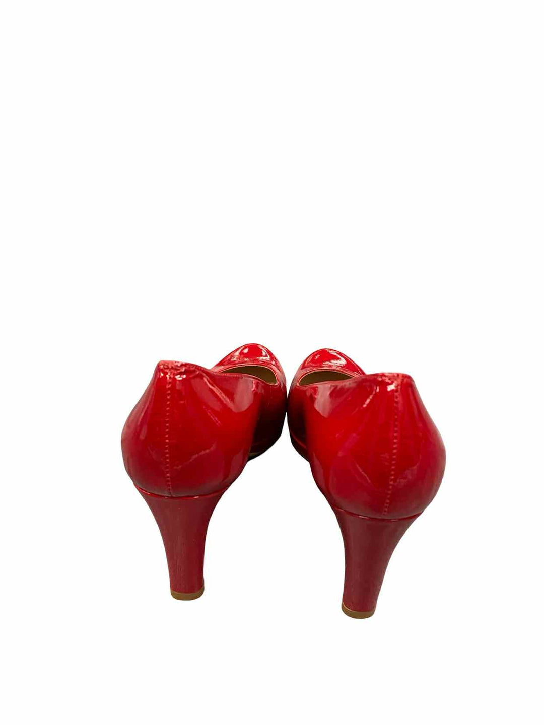 Stuart Weitzman Shoe Size 7 Red Patent Leather Heels