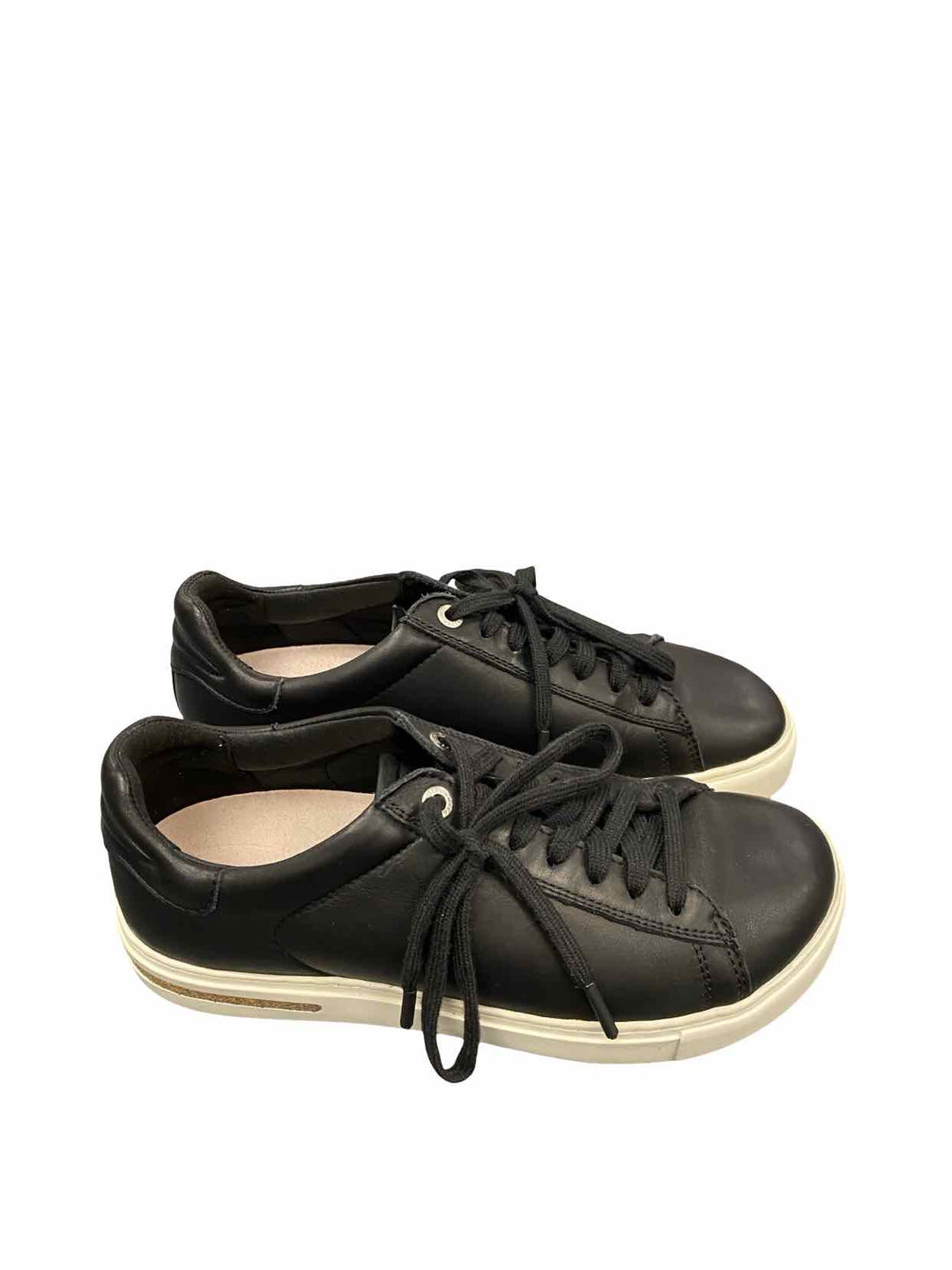 Birkenstock Shoe Size 37 Black Leather Sneakers