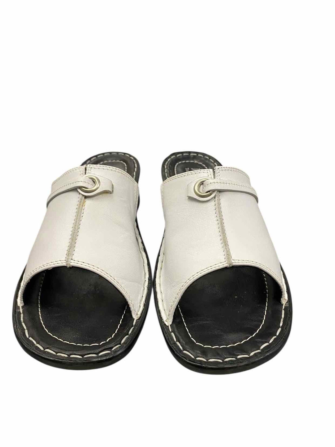 Josef Seibel Shoe Size 40 Black White Sandals