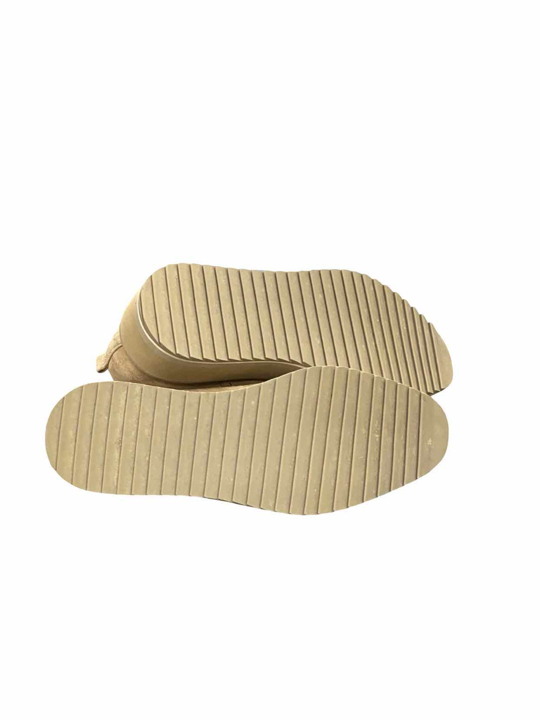 Johnston & Murphey Shoe Size 7 Taupe Suede Gracelyn Brogue Oxford Loafers