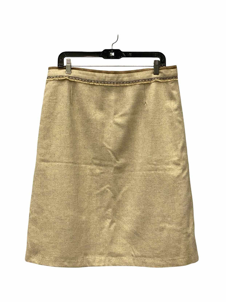 Gap Size 14 Cream Skirt
