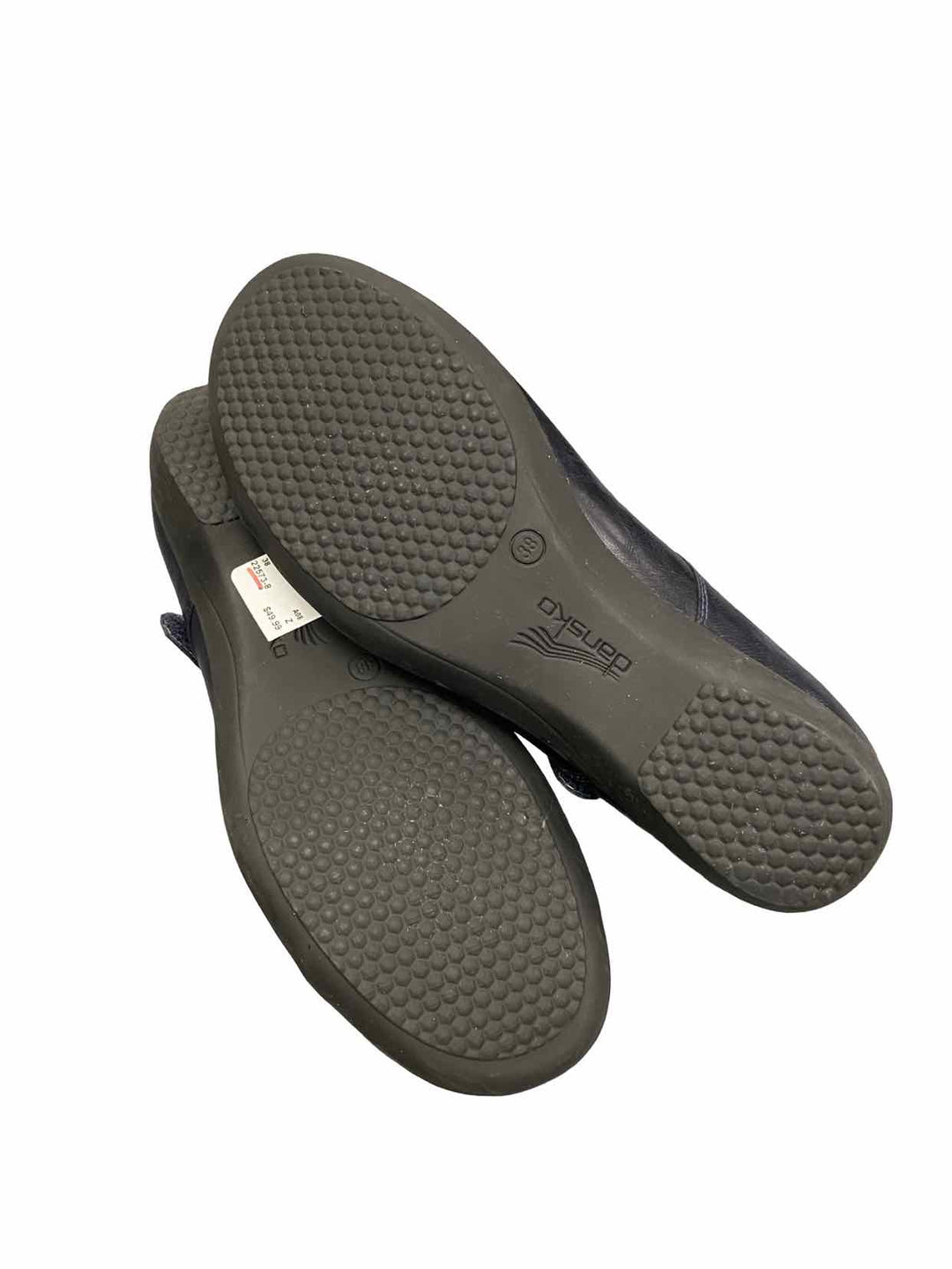 Dansko Shoe Size 38 Navy Leather Fawna Loafers