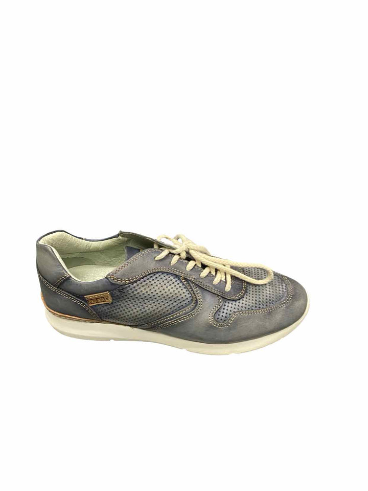 Pikolinos Shoe Size 37 Grey Leather Sneakers